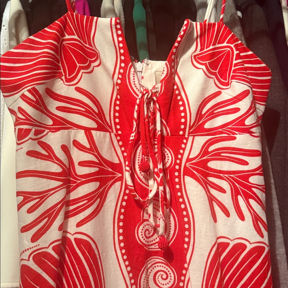 FARM RIO
Ainika Shell Print Linen Blend Maxi Dress In Printed - Picture 2 of 3